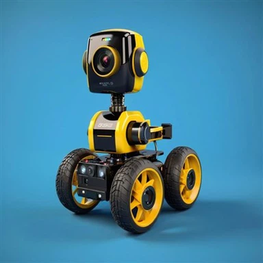 Laivo korpuso valymo robotas